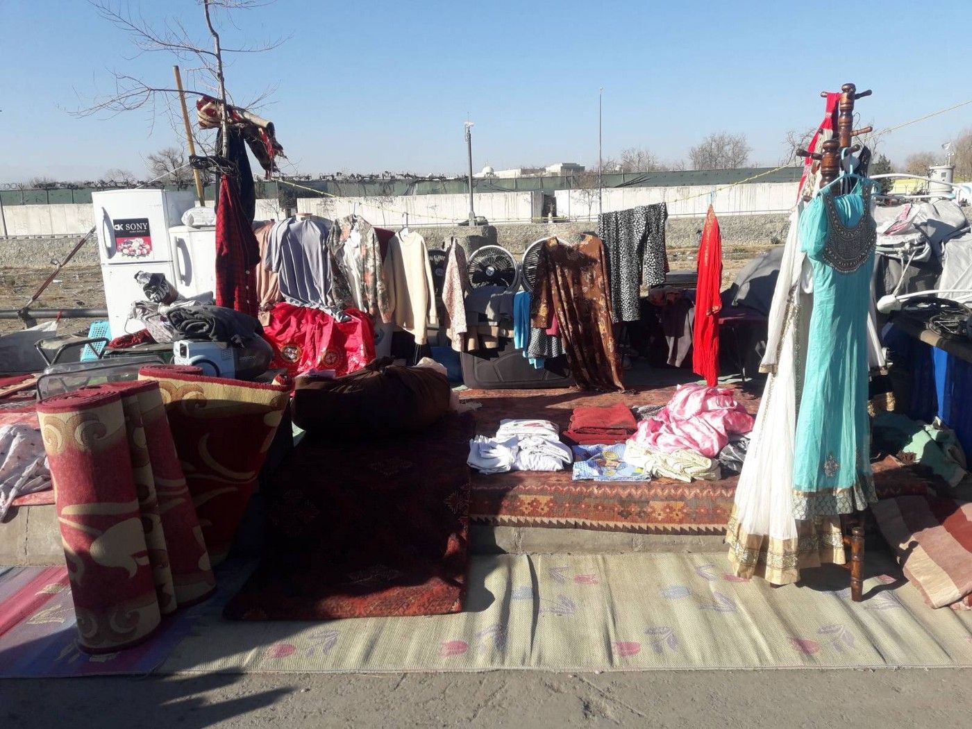 Desperate Afghans Sell Belongings to Survive Hunger