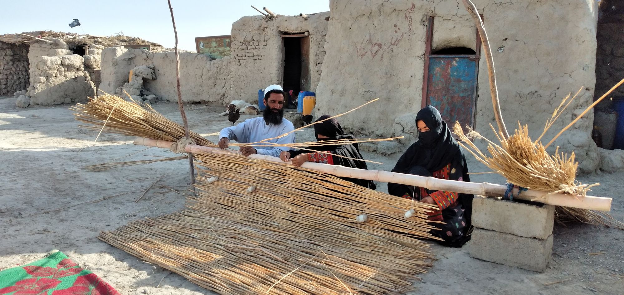 Weaving a Life From Reeds and Straw