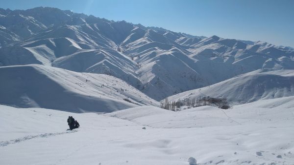 Eshtarlay, One of Afghanistan's Many Remote, Snowy Districts